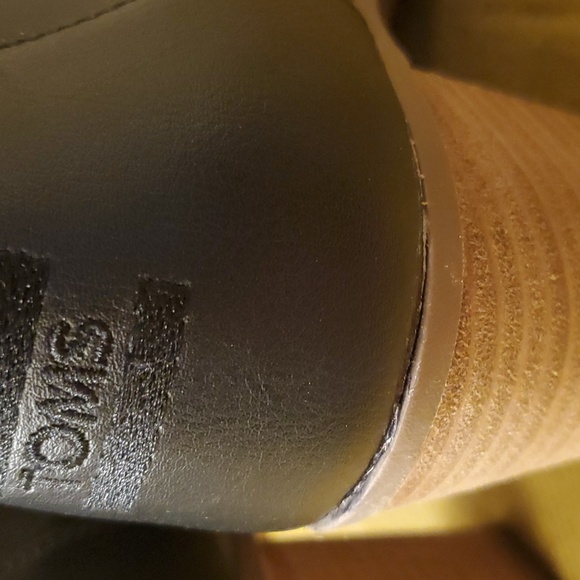 9.5 Toms Majorca Black Ankle Booties style #301214 - Picture 10 of 10